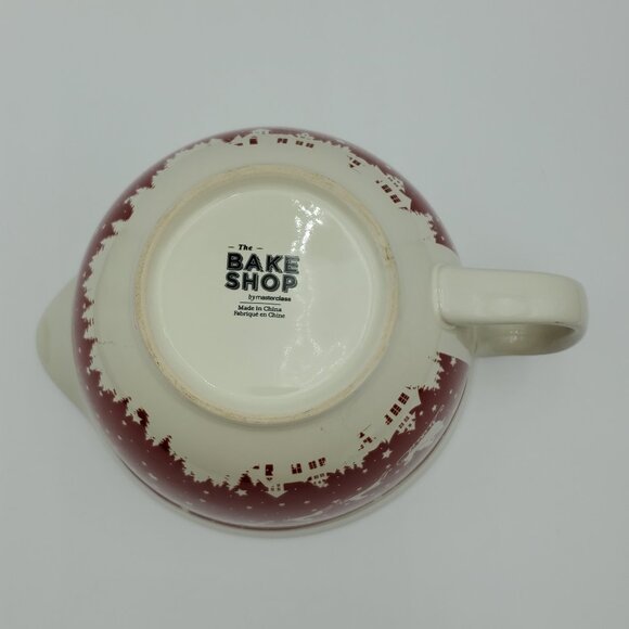 The Bake Shop by Masterclass Santa's Trip Batter Bowl Large Mixing Bowl - Picture 4 of 6